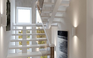 Дизайн интерьера лестницы
