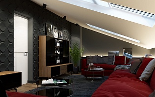 Дизайн интерьера кальянной комнаты